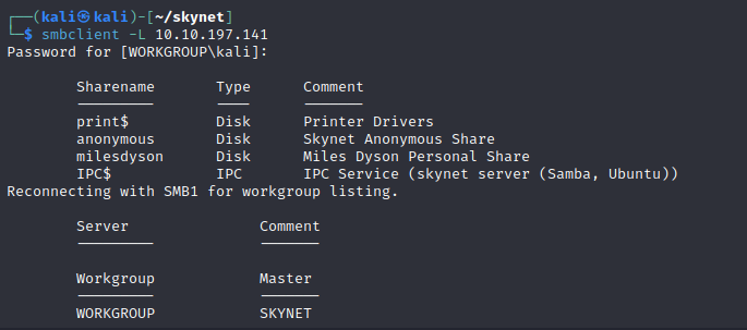 Skynet. A vulnerable Terminator themed Linux… | by Stacey Landrum
