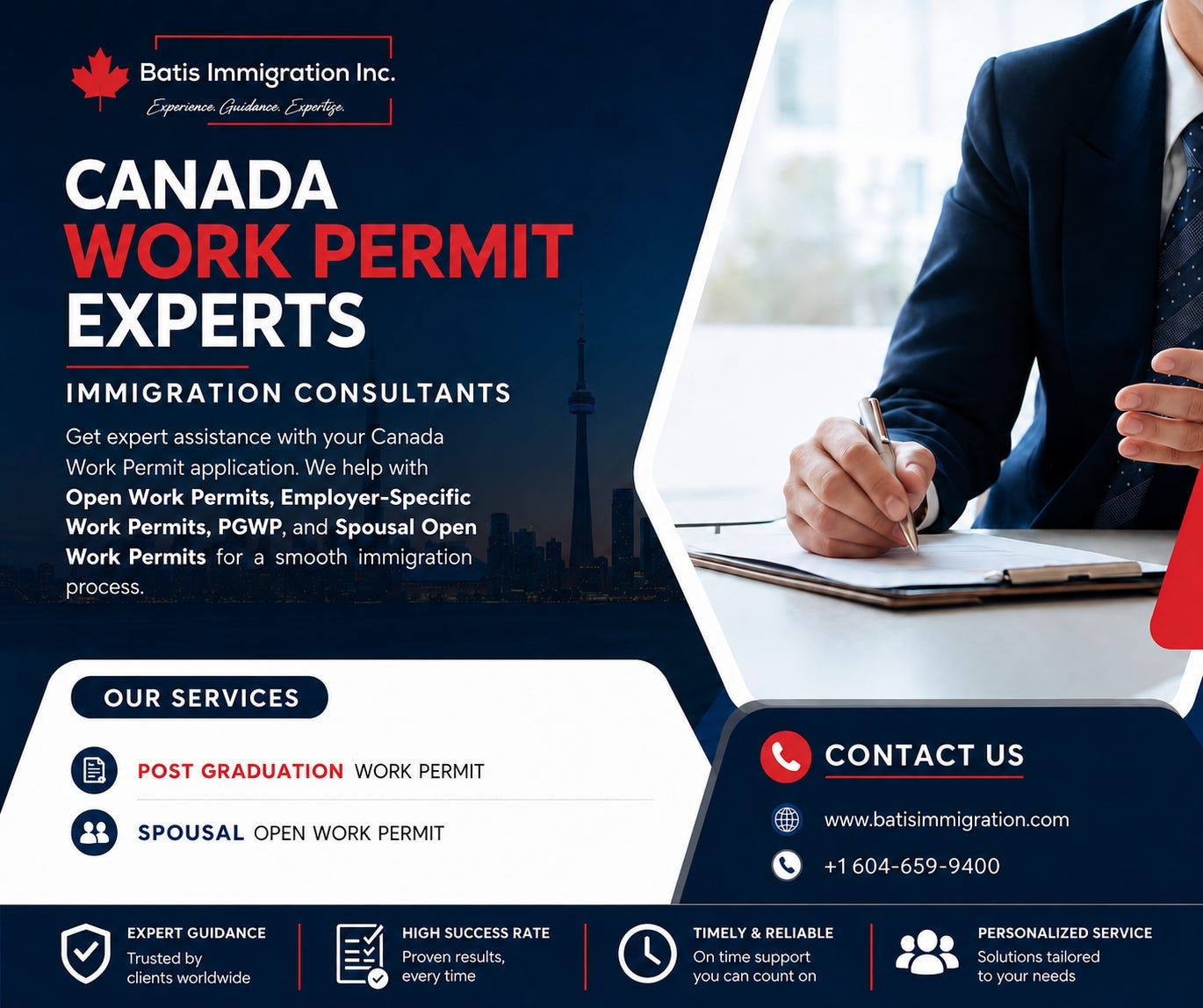 Canada Work Permit Experts | Trusted Immigration Consultants