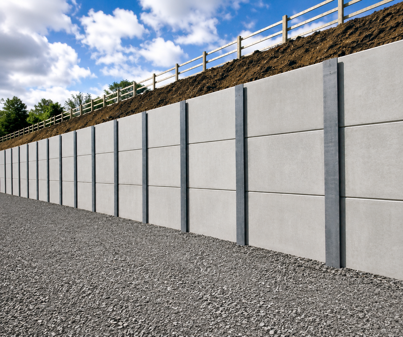 Retaining Walls Ireland: Building Stronger Landscapes with Precast Solutions