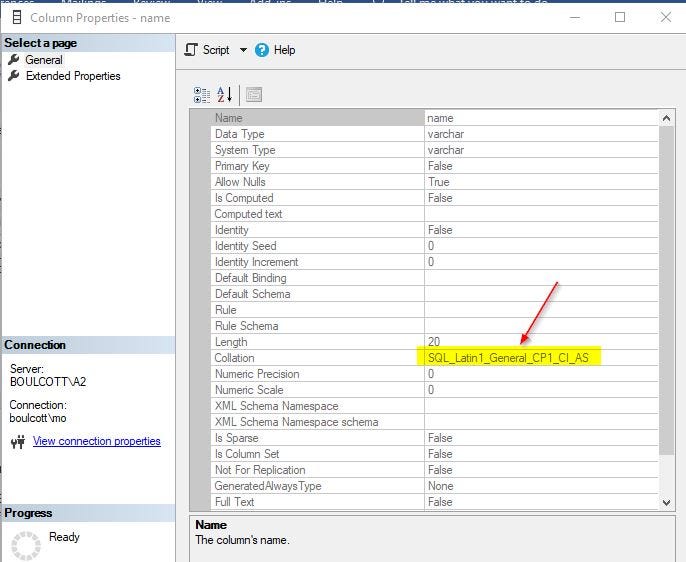 Collation in SQL Server. Introduction | by {coding}Sight | Medium