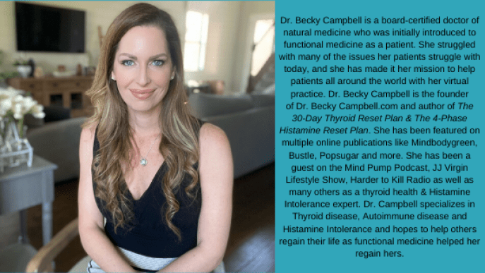Menstruation, PMS, PMDD, and Histamine - Dr Becky Campbell