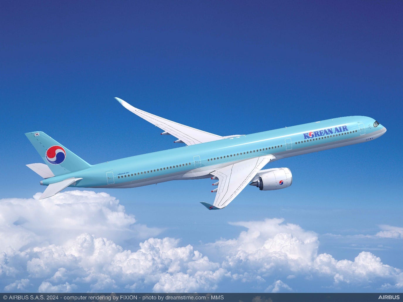 Korean Air finalises order for 33 A350sโคเรียนแอร์สั่งซื้อเครื่องบิน เอ350 จำนวนทั้งสิ้น 33 ลำ
