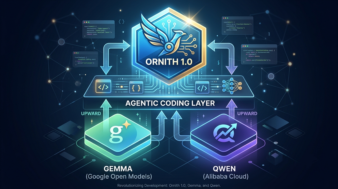 Ornith 1.0: A New Agentic Coding Layer on Top of Qwen and Gemma — Deepsim Insights