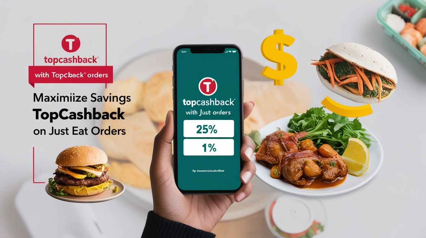 Maximize Your Savings with TopCashback: Exclusive Just Eat Offers & Discounts