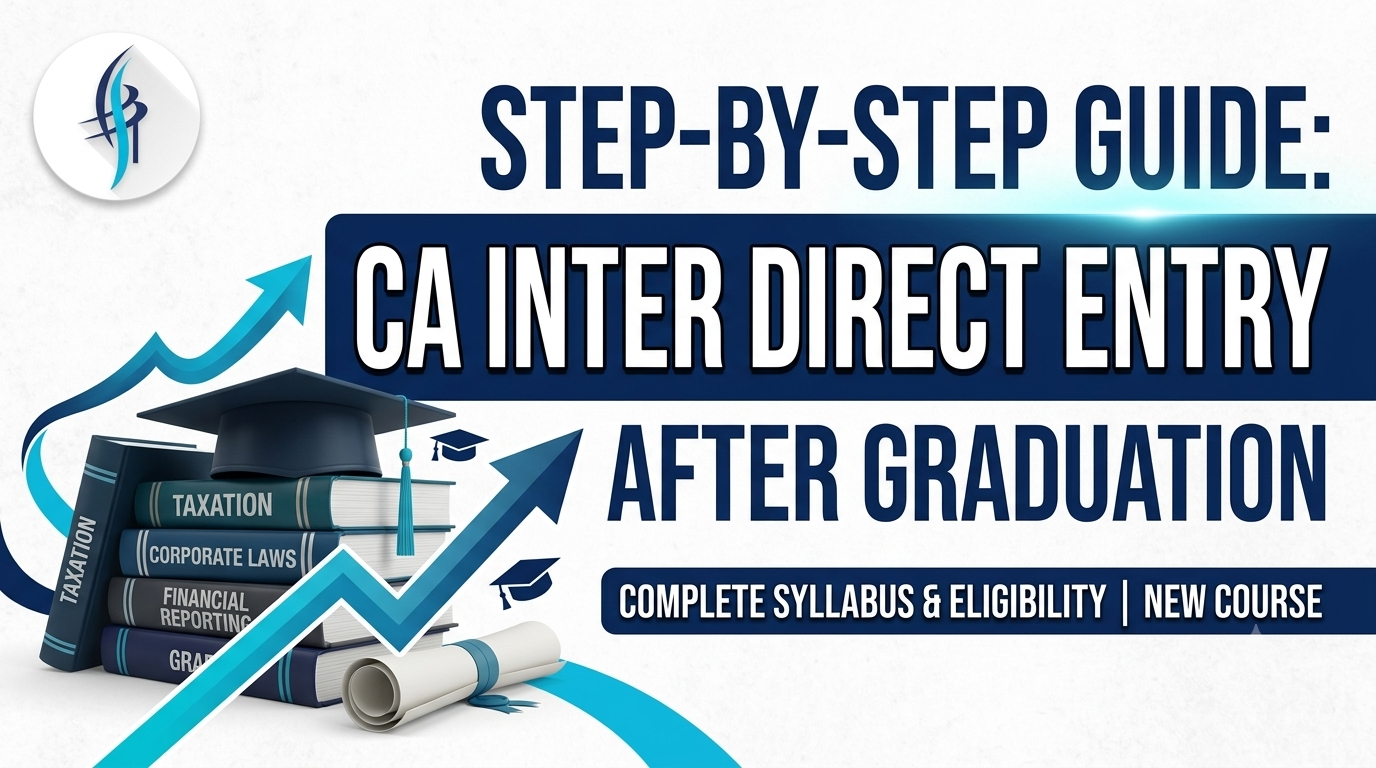 How to Skip the Foundation Exam: The Ultimate Guide to CA Inter Direct Entry After Graduation