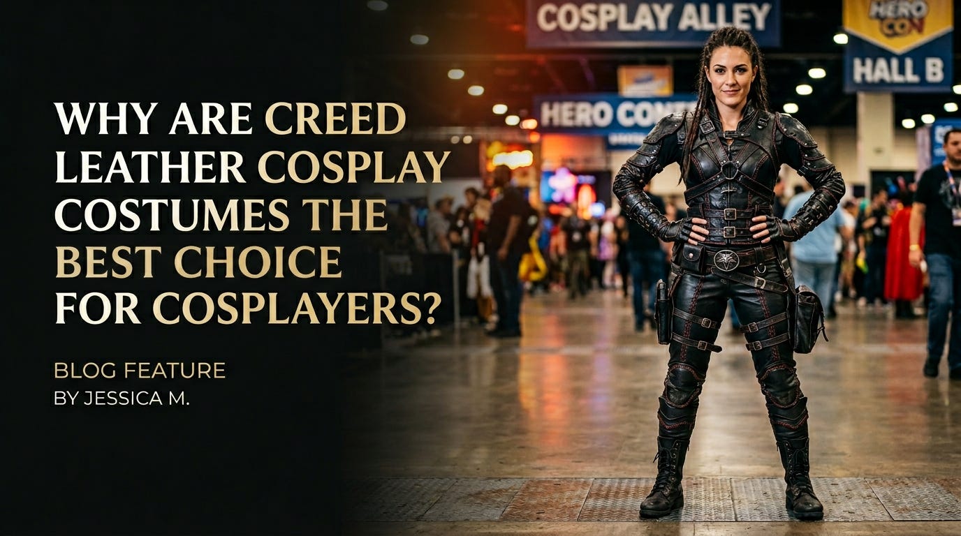 Why Creed Leather Cosplay Costumes Are a Smart Choice for Cosplayers?