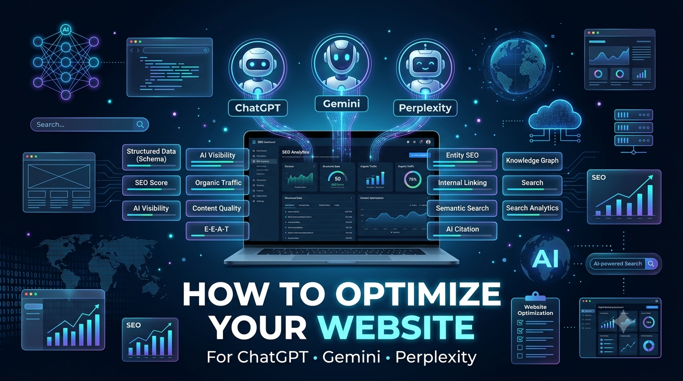 How to Optimize Your Website for ChatGPT, Gemini & Perplexity