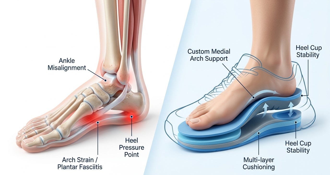How Custom Orthotics Help Alleviate Your Foot Problems
