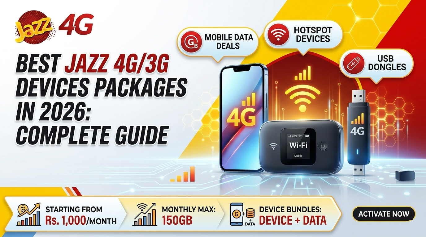 Best Jazz 4G/3G Devices Packages in 2026: Complete Guide