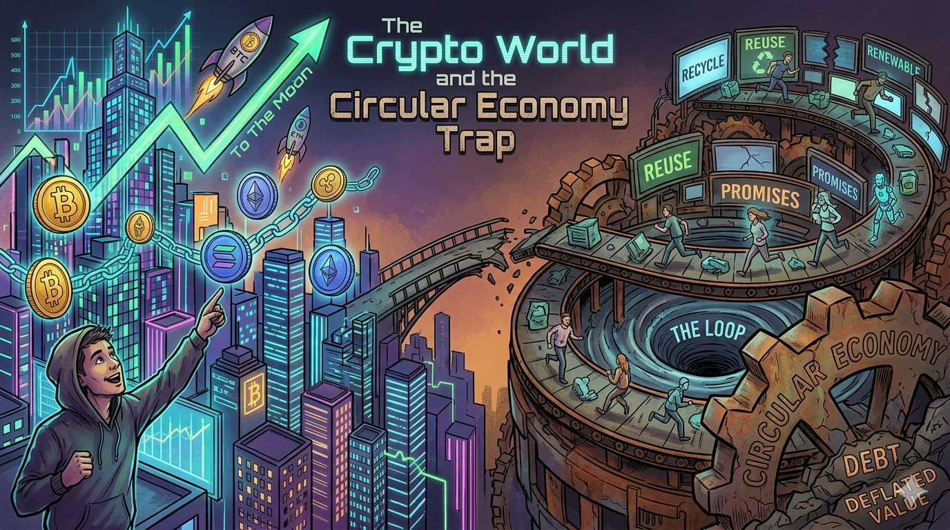 The Crypto World and the Circular Economy Trap