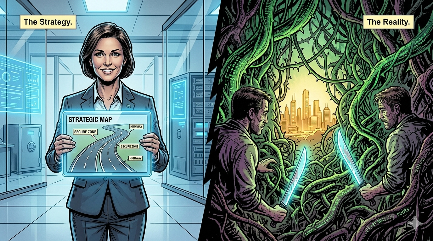 The gap between security strategy and engineering reality