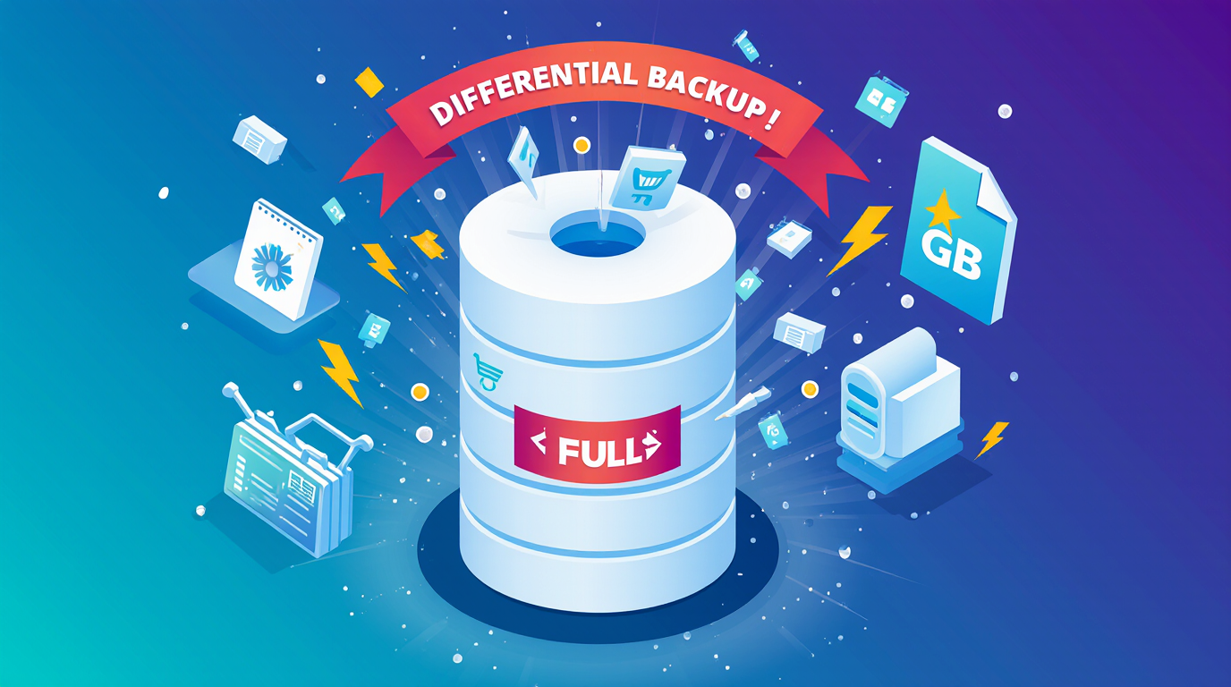 SQL Server Differential Backup: Zaman ve Alan Tasarrufu! YEDEKLEME — 2