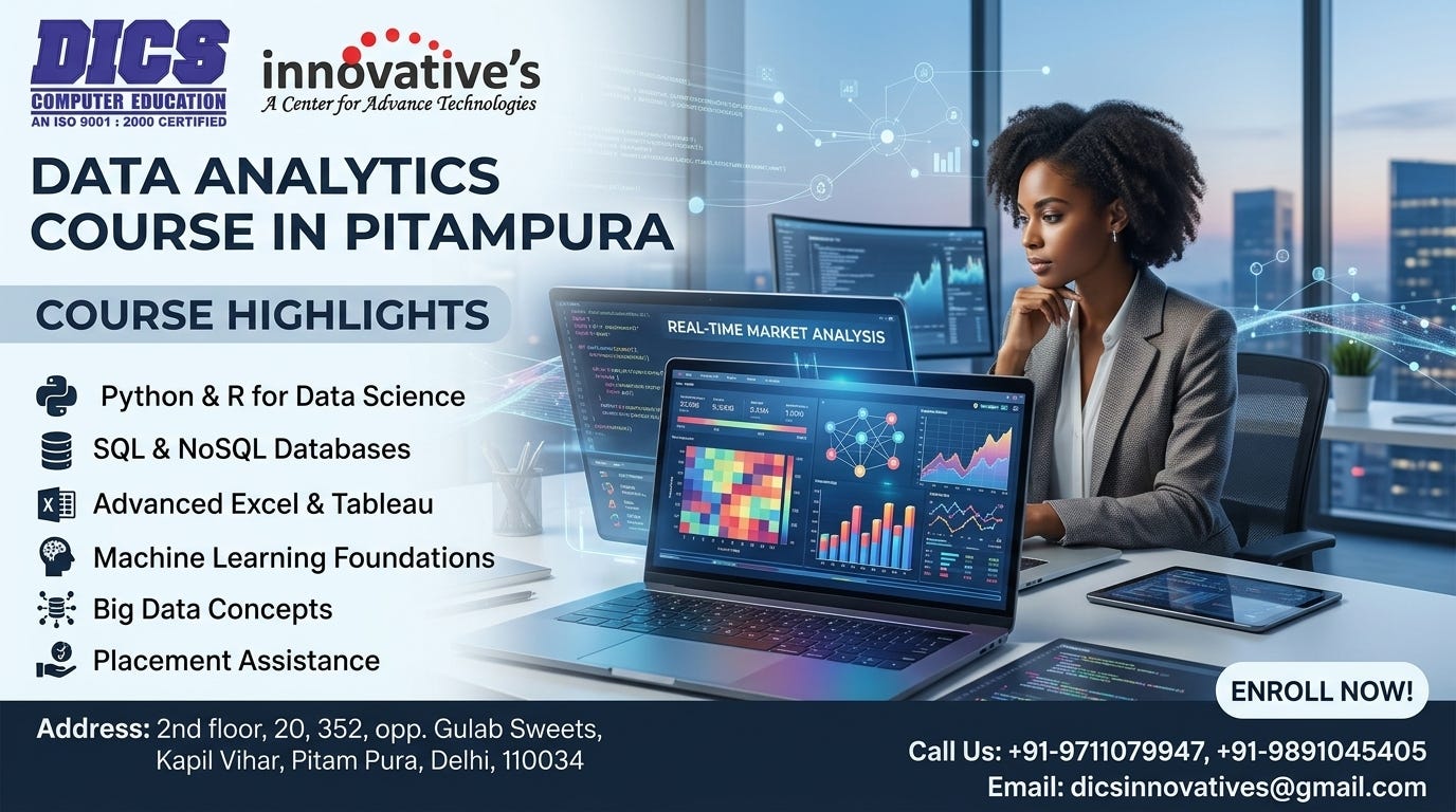 Best Data Analytics Institute in Pitampura