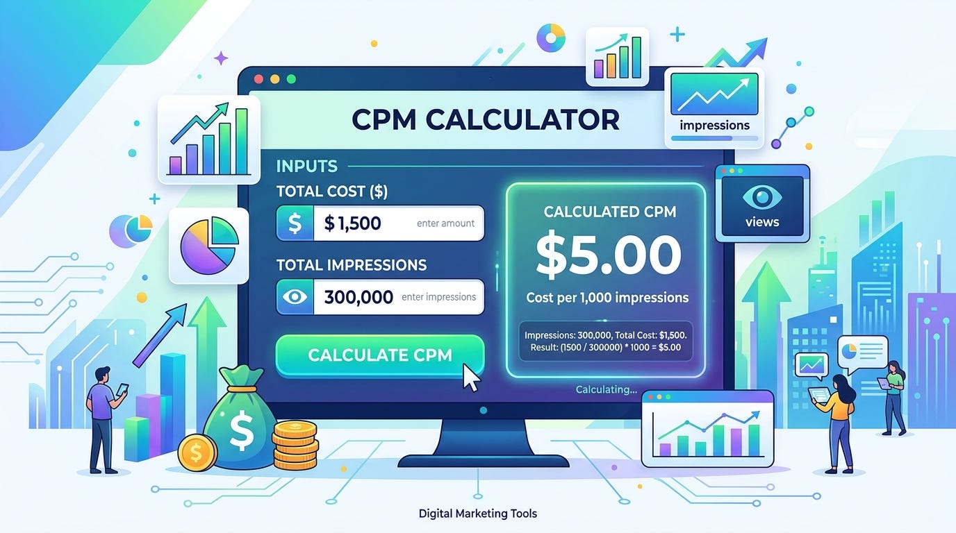 CPM Calculator: The Ultimate Guide to Calculating Cost Per Mille Like a Pro