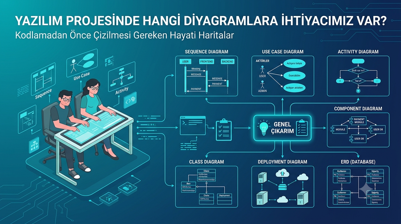 Ekibinizdeki 3 Kişi Aynı Sistemi 3 Farklı Şekilde Anlatıyorsa, Sorun Diyagramda