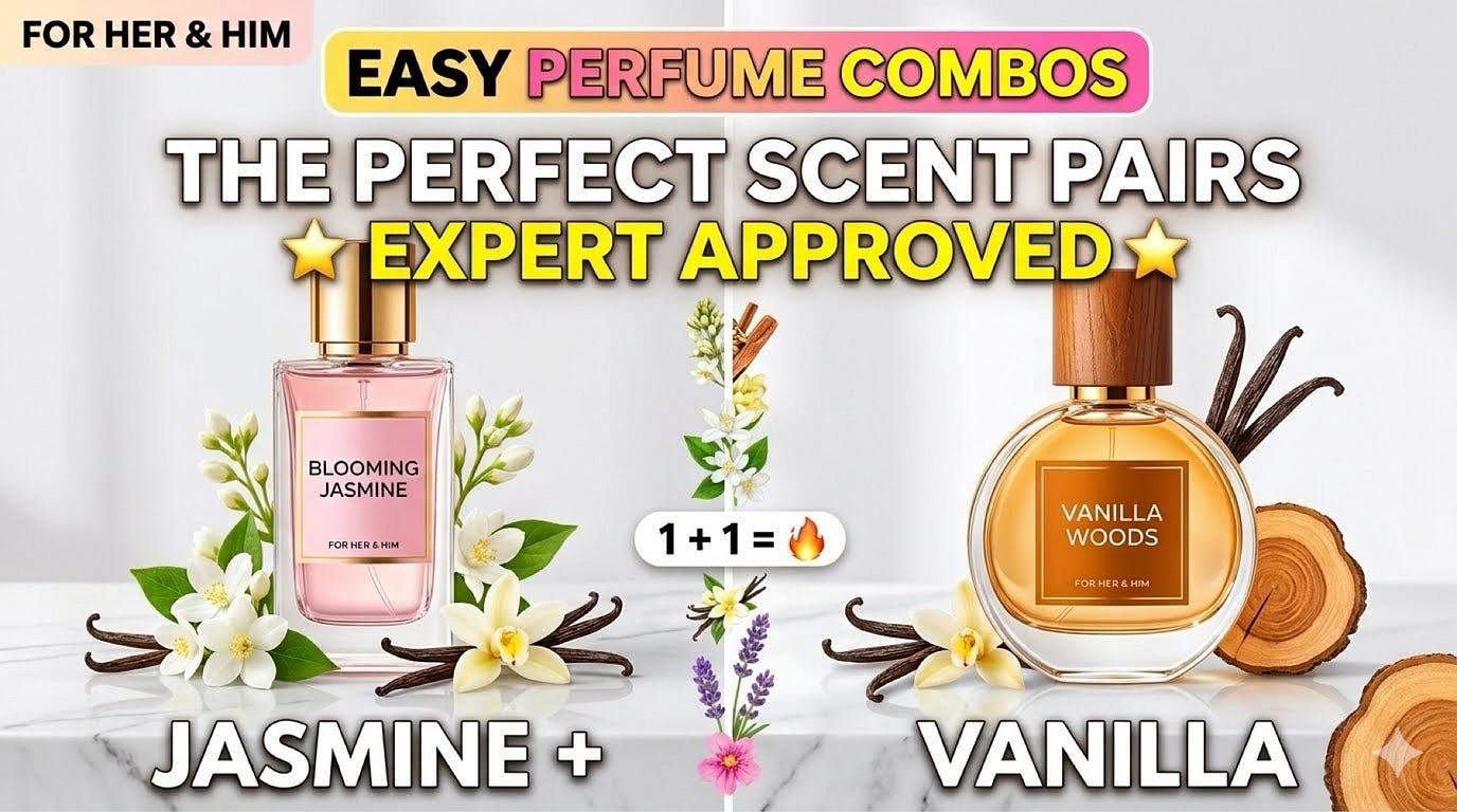 Easy Perfume Combos that just go together, according to Perfume Expert.