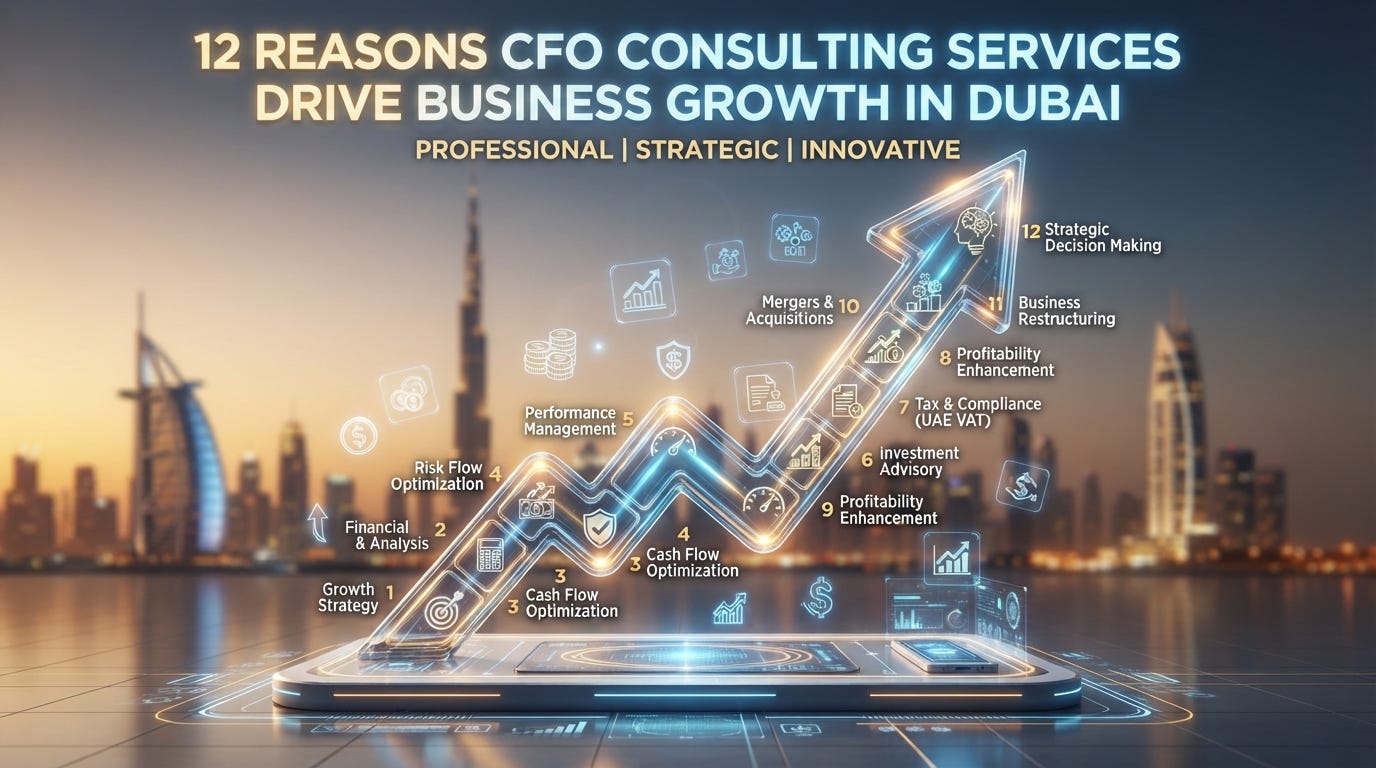 12 Reasons CFO Consulting Services Drive Business Growth in Dubai