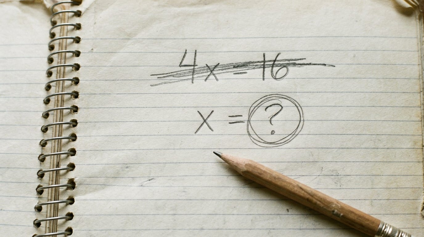 Your Math Teacher Lied to You. Not on Purpose. But Still.
