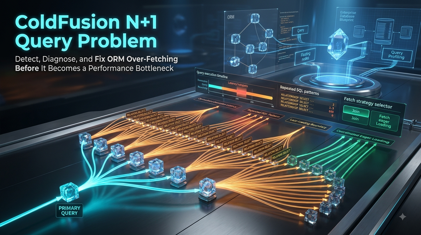 ColdFusion N+1 Query Problem: Detection, Diagnosis, and Fixing ORM Over-Fetching