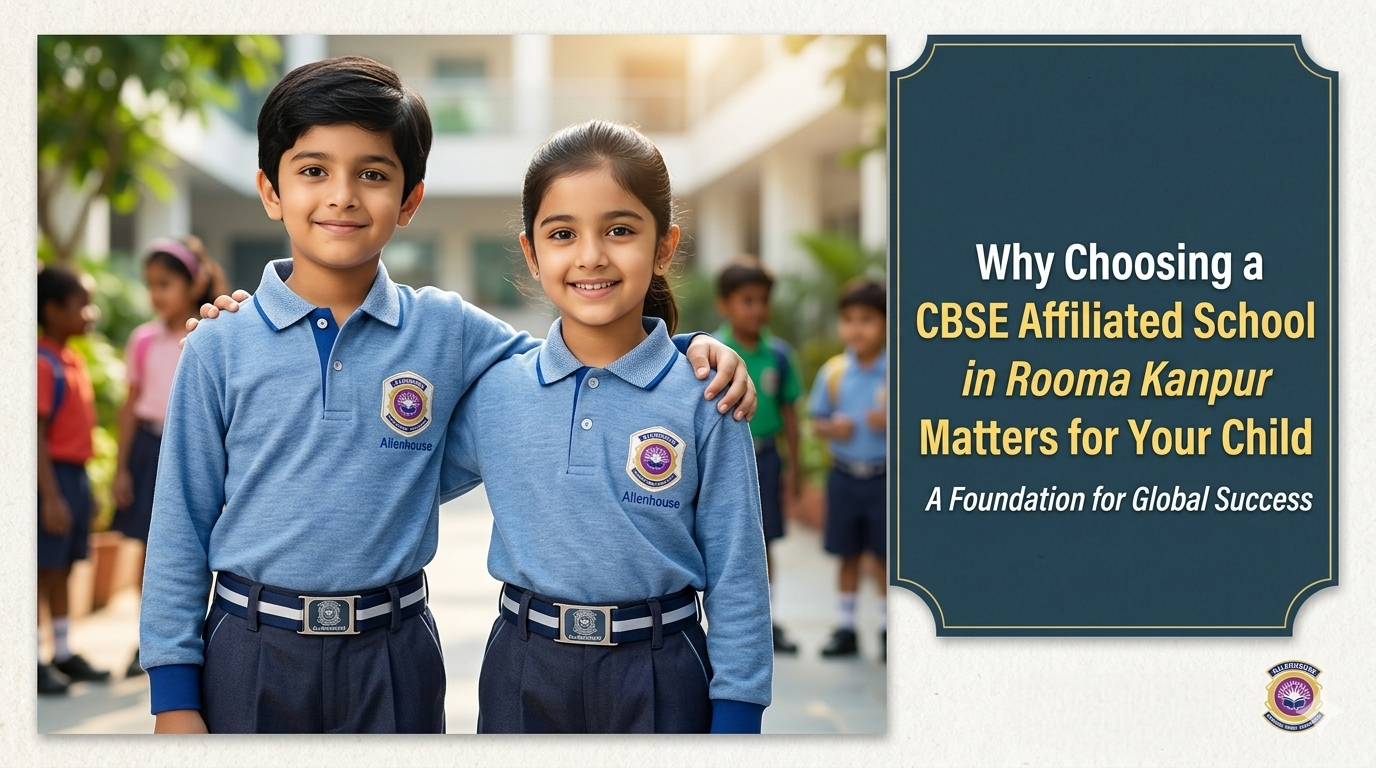 Why Choosing a CBSE Affiliated School in Rooma Kanpur Matters for Your Child