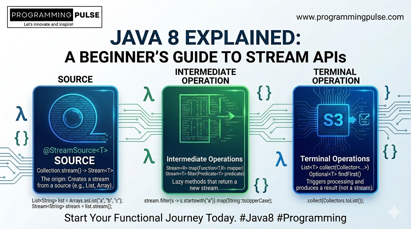 Java 8 Explained: A Beginner’s Guide to Stream APIs