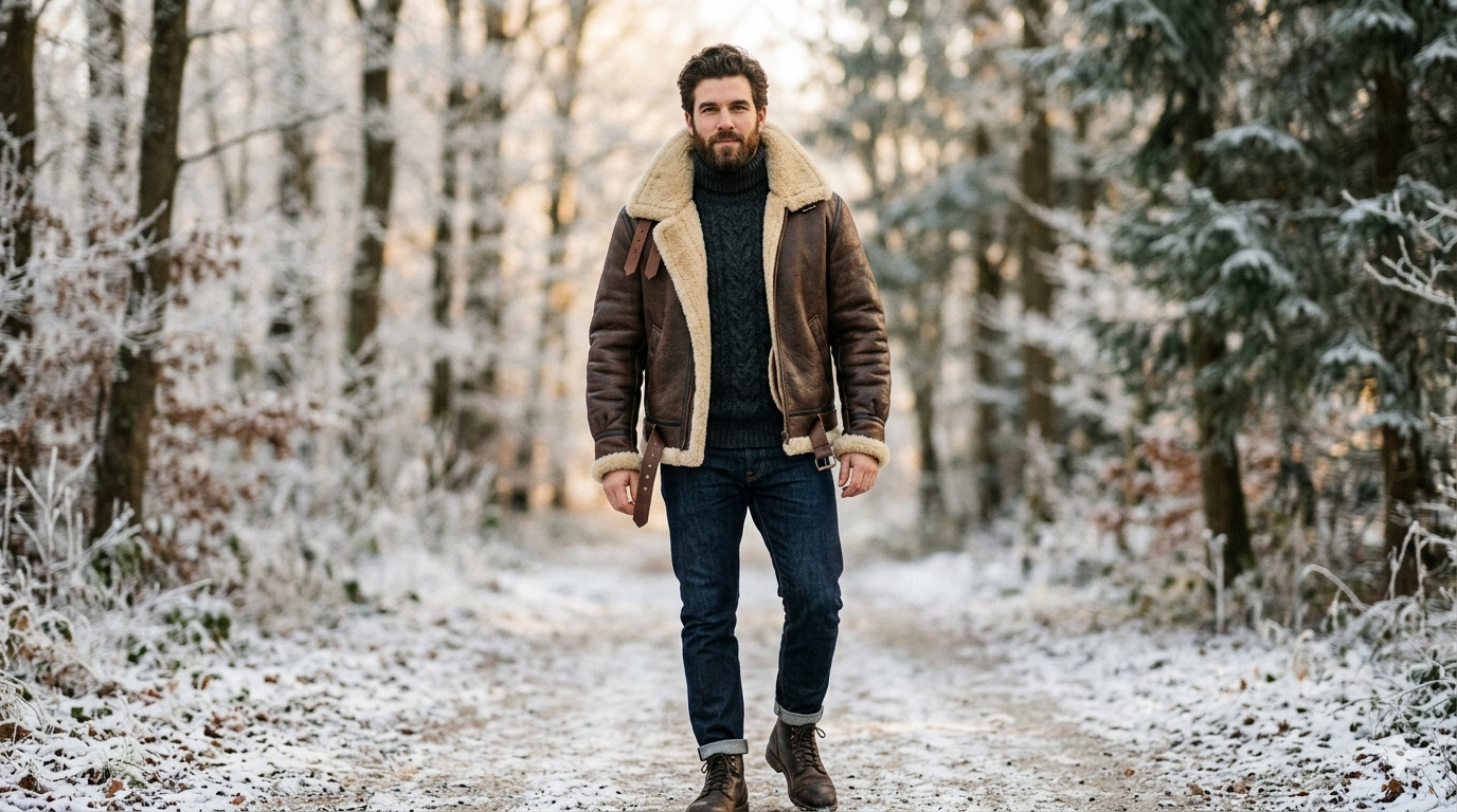 Mastering Winter Warmth: Why the Shearling Leather Jacket is 2026’s Ultimate Style Essential