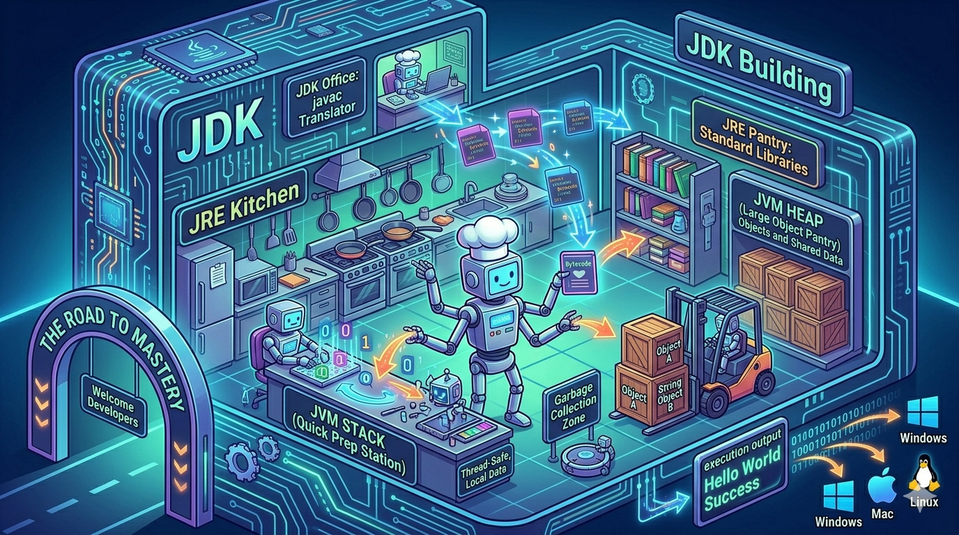 Java Series #2: The Chef’s Workspace — Deep Dive into Stack and Heap Memory