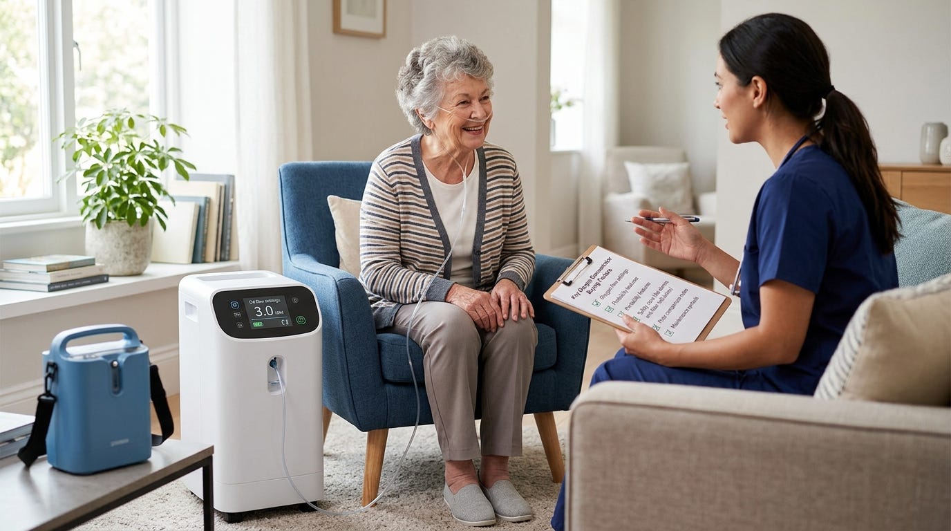 How to Choose the Right Oxygen Concentrator for Your Needs
