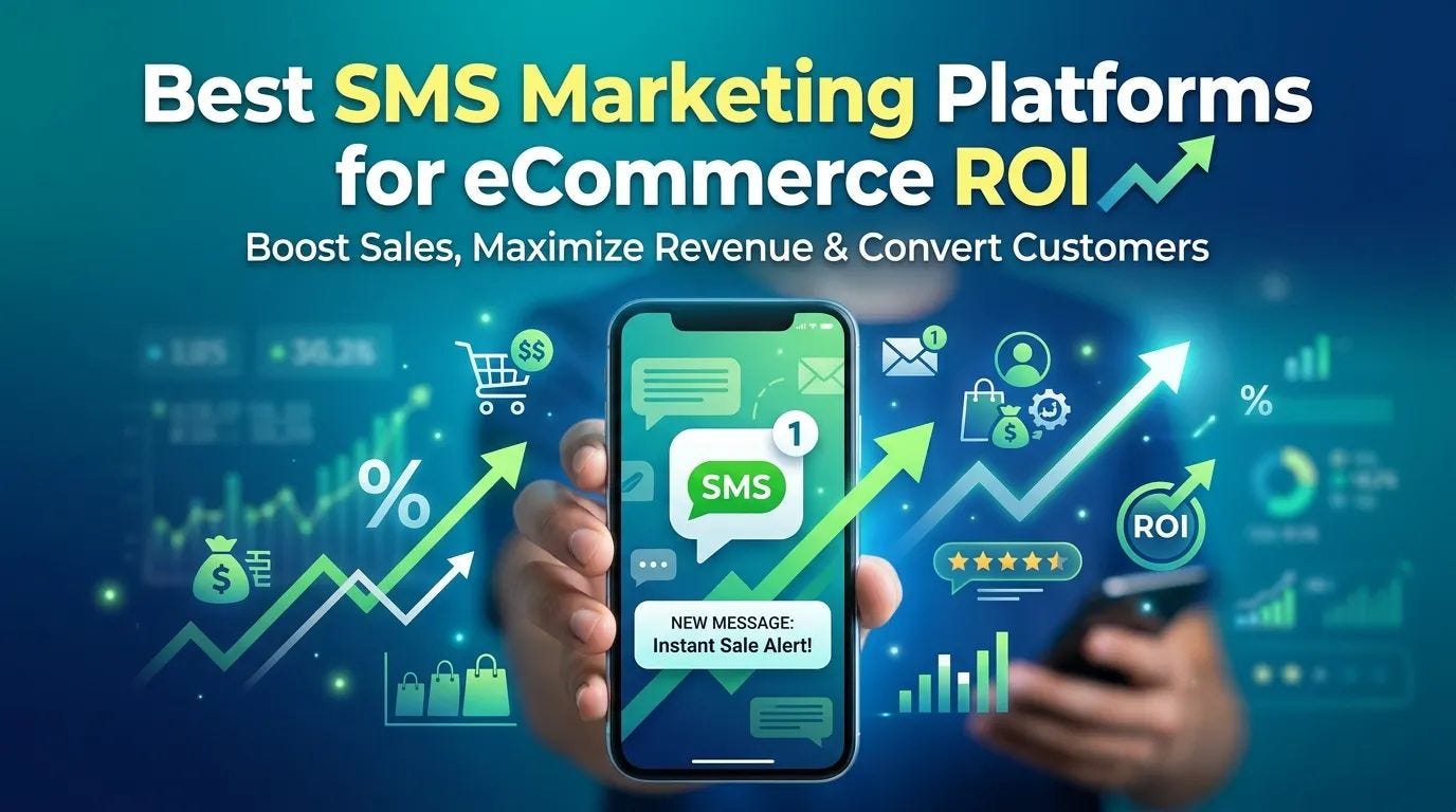 Best SMS Marketing Platforms for eCommerce ROI