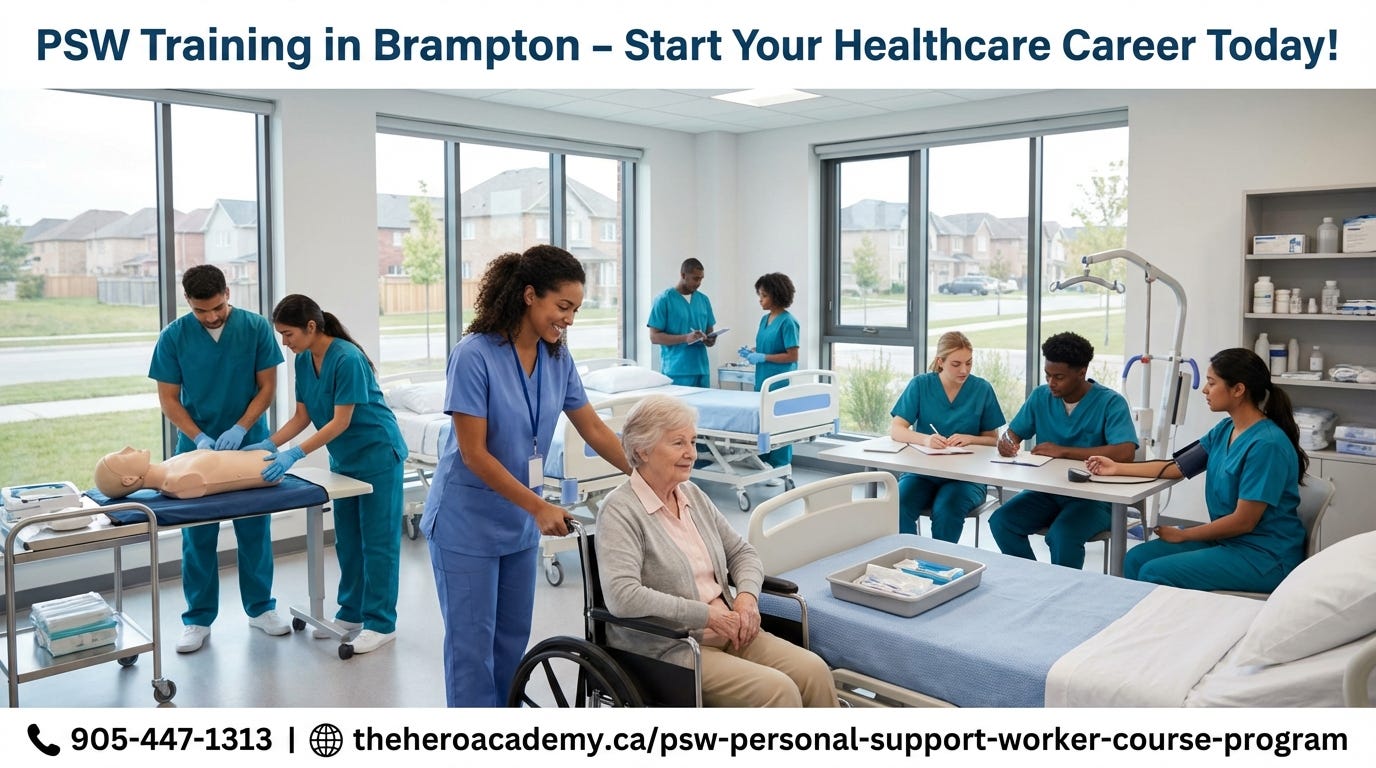 PSW Training in Brampton: A Complete Guide for Beginners