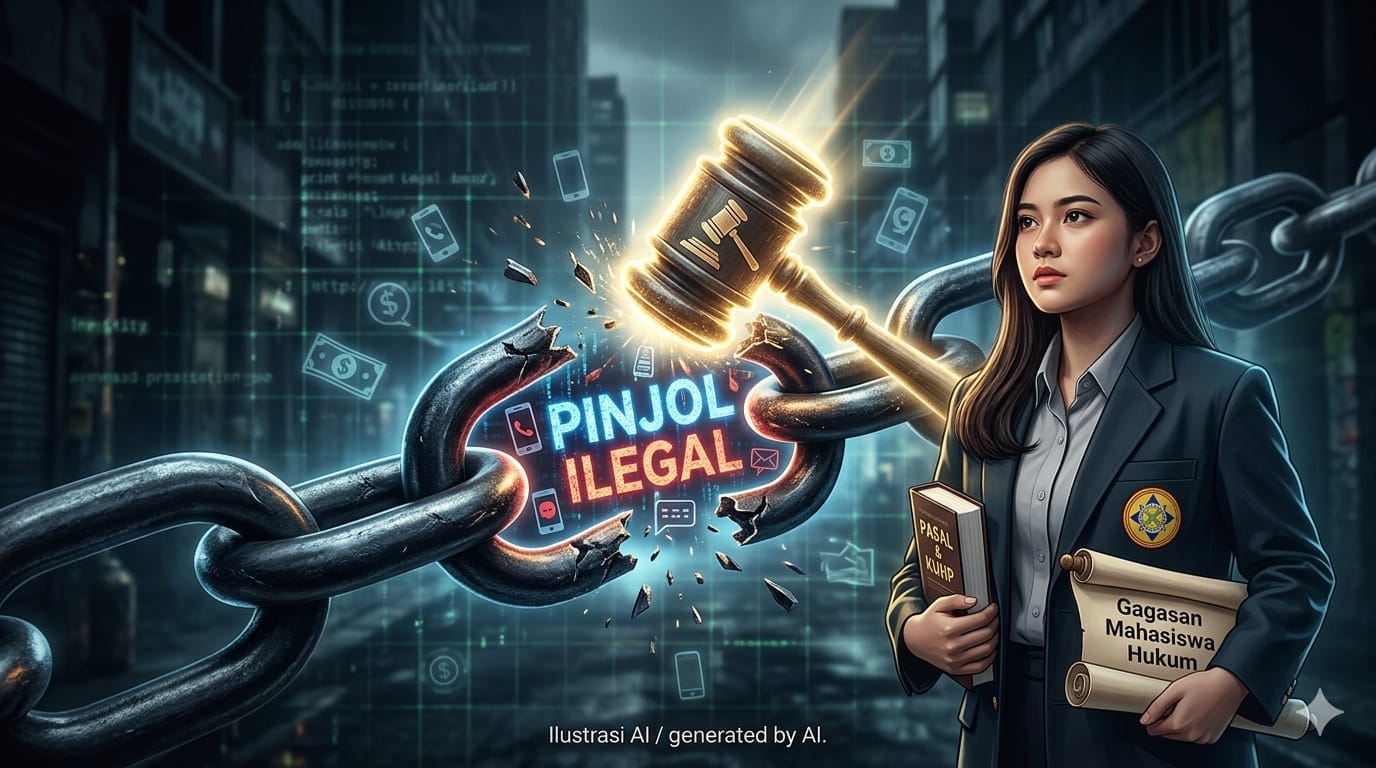 Opini Hukum: Teror Pinjaman Ilegal — Gagasan Mahasiswa Hukum untuk Memutuskan Mata Rantainya