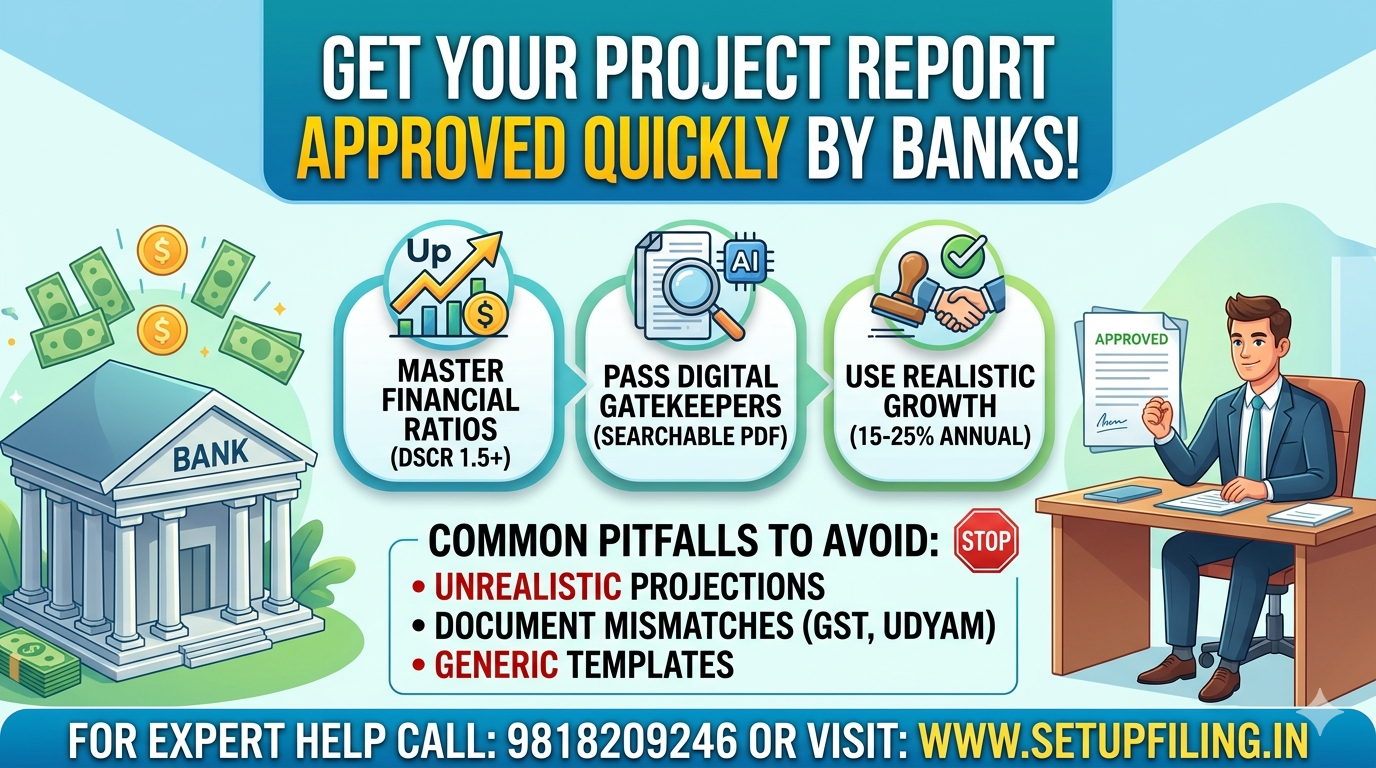 How to Get Your Project Report Approved Quickly by Banks