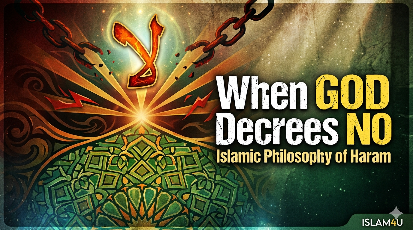 The Islamic Philosophy of Prohibition- Haram: Understanding Why God Decrees NO.
