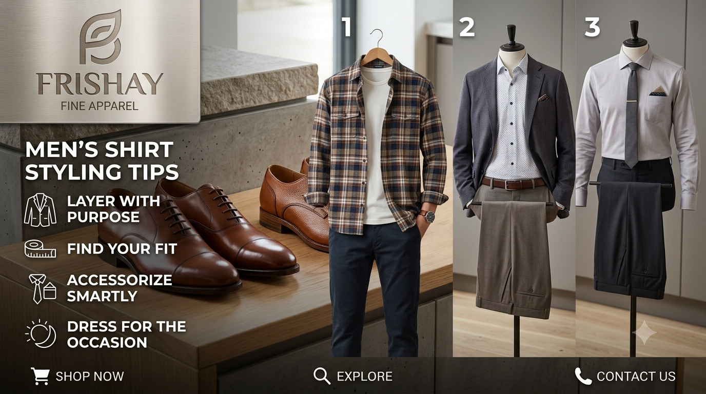 Why the Right Shirt Is the Foundation of Effortless Men’s Style