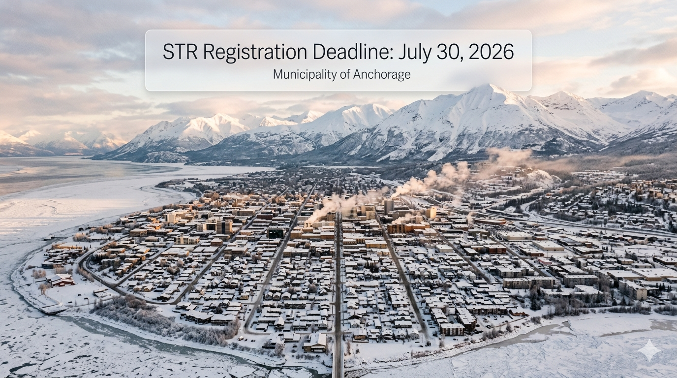 Anchorage STR Registration 2026: July 30 deadline, fines, and how to comply