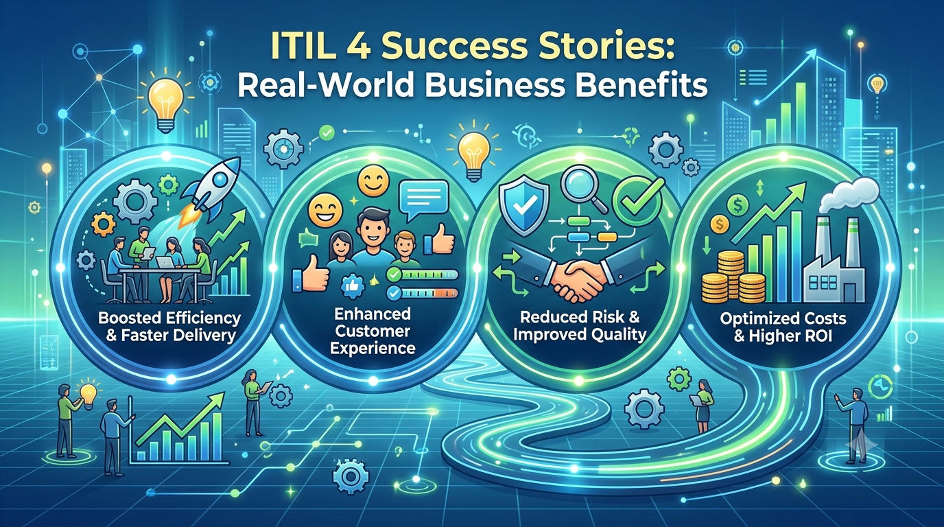 ITIL 4 Success Stories: Real-World Business Benefits