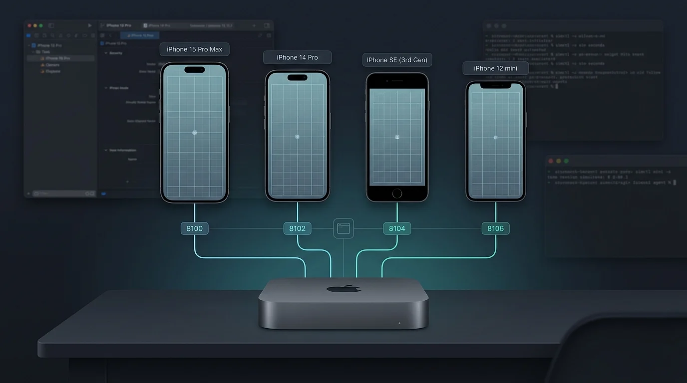 iOS Automated Tests in CI: Simulators, WebDriverAgent, and the macOS Tax