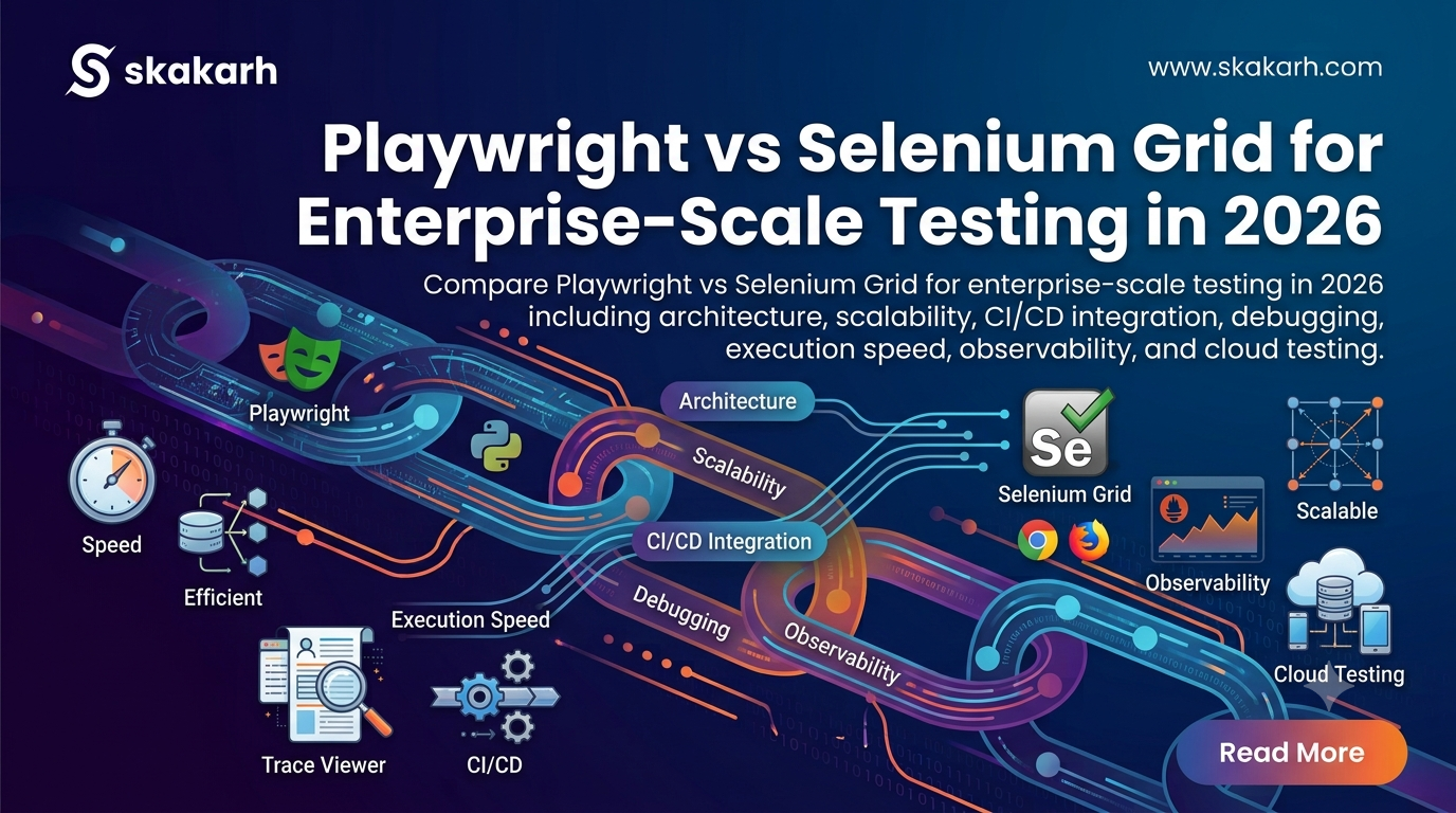 Playwright vs Selenium Grid for Enterprise-Scale Testing in 2026