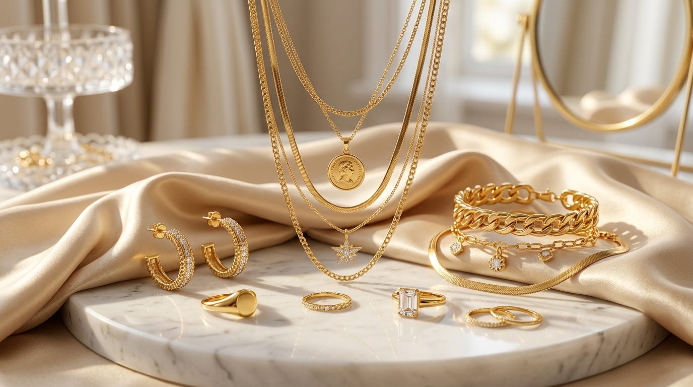 Gold Plated Jewelry: How to Get the Luxury Look Without the Luxury Price Tag