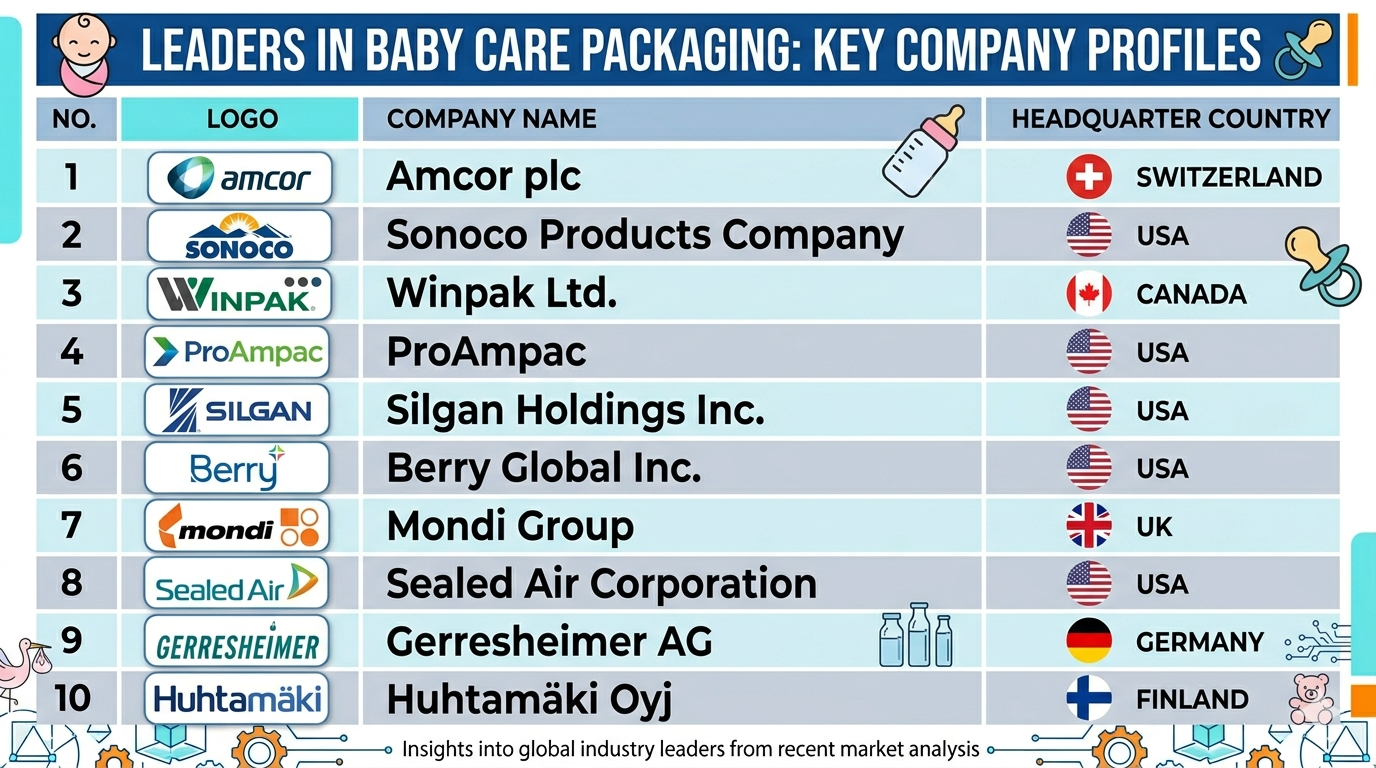 Top 10 Companies Transforming the Baby Care Packaging Industry
