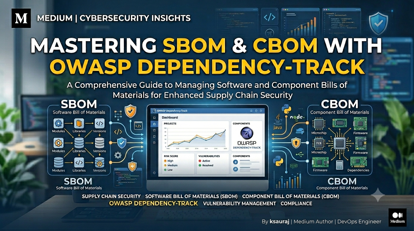 [Guide] Self-Hosted OWASP Dependency-Track and SBOM/CBOM Integration Guide