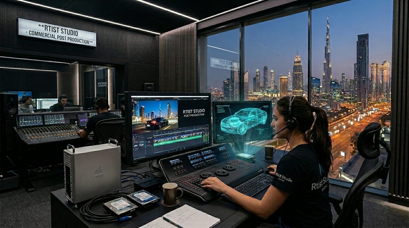 How to Choose the Best Post-Production Studio for Commercial Projects in Dubai