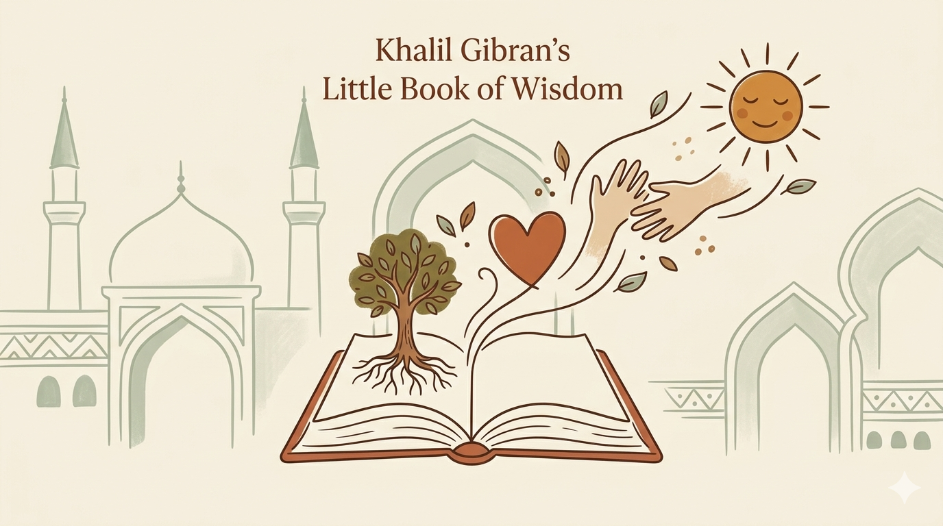 When Ancient Wisdom Meets Modern Chaos: Reflections on Khalil Gibran’s Little Book of Wisdom
