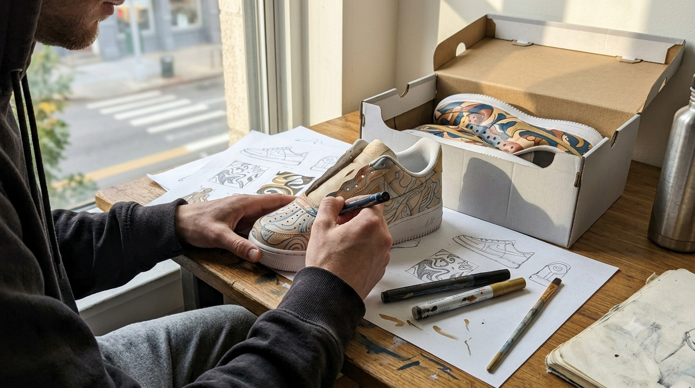 Why We Wear Other People's Designs Until We Discover Custom Sneakers