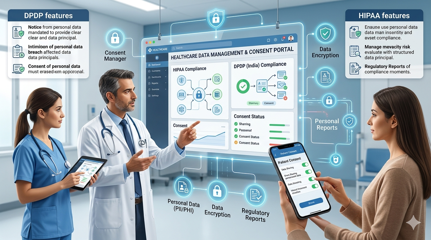 Designing for DPDP, Scaling to HIPAA: A Builder’s Perspective