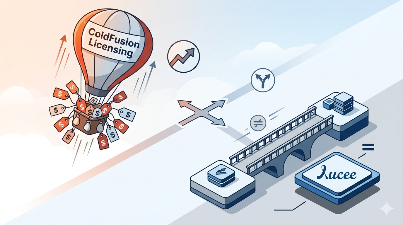 ColdFusion Licensing Costs Skyrocketing: Should You Switch to Lucee?