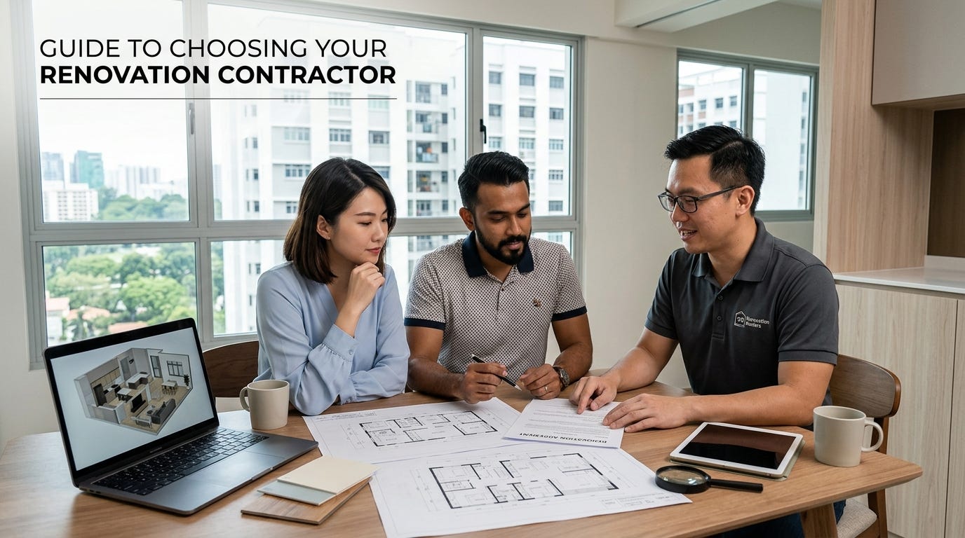 How to Choose the Right Contractor for Home Renovation in Singapore