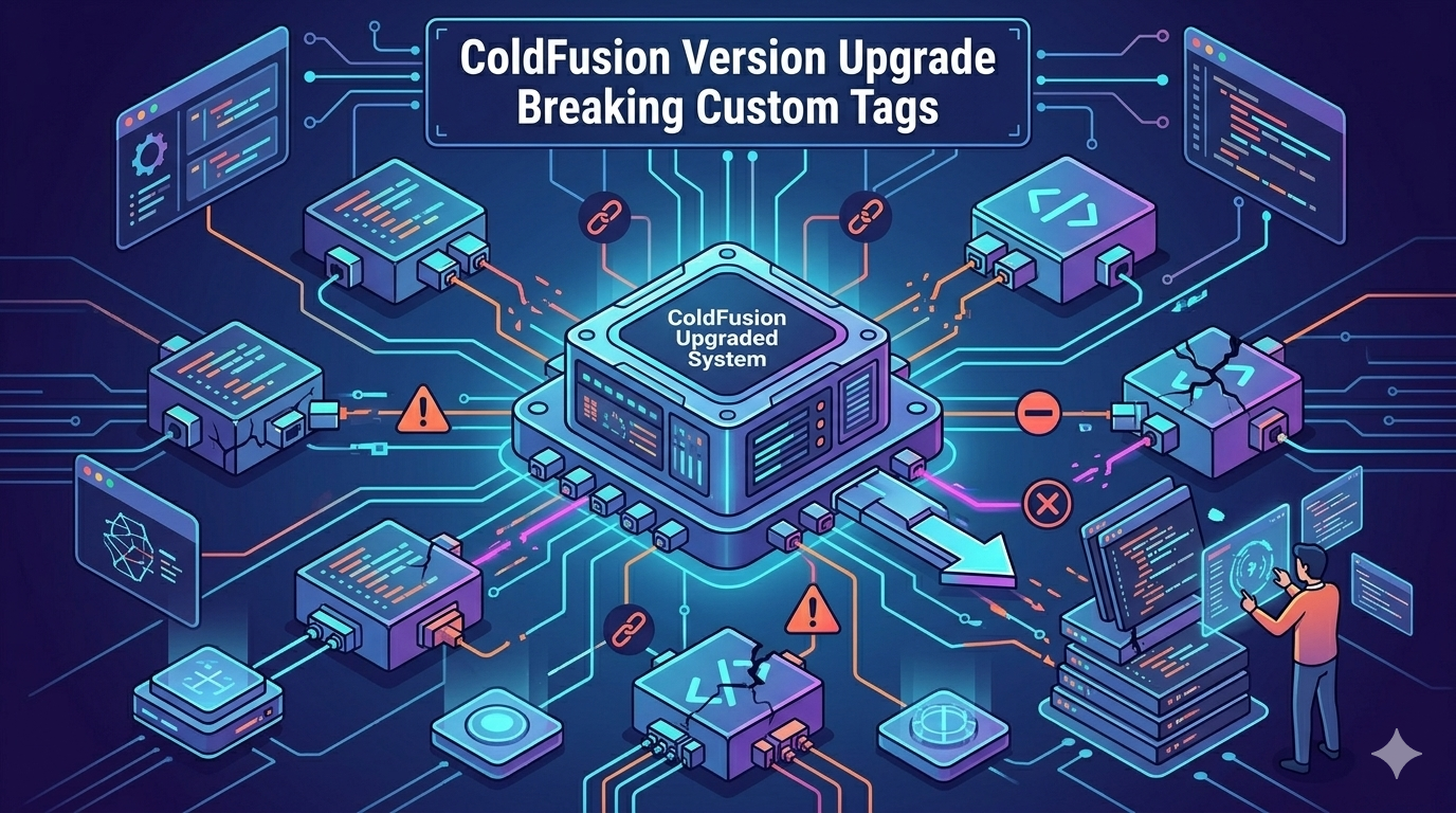 ColdFusion Version Upgrade Breaking Custom Tags: Complete Fix and Migration Guide for Enterprise…