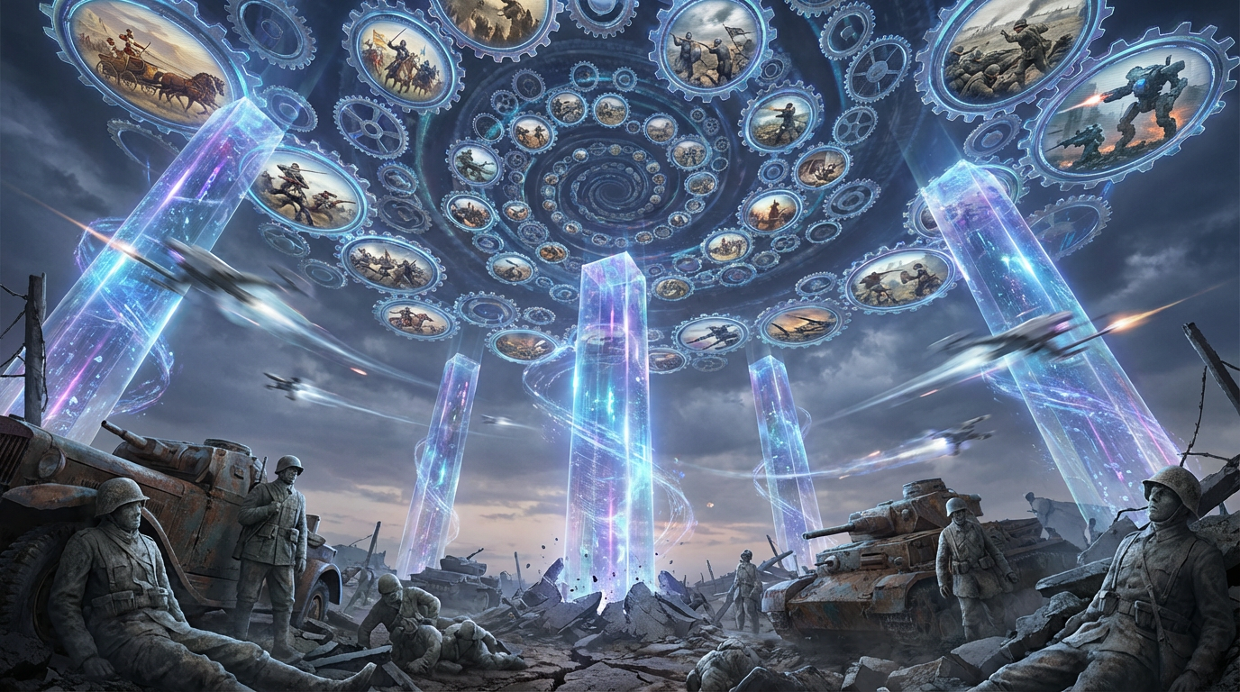 The Virtual Precipice: Physics-Based AI and the Dystopian Future of Military Dominance