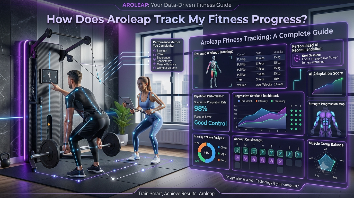 How Does Aroleap Track My Fitness Progress? A Complete Guide to Smarter Strength Training